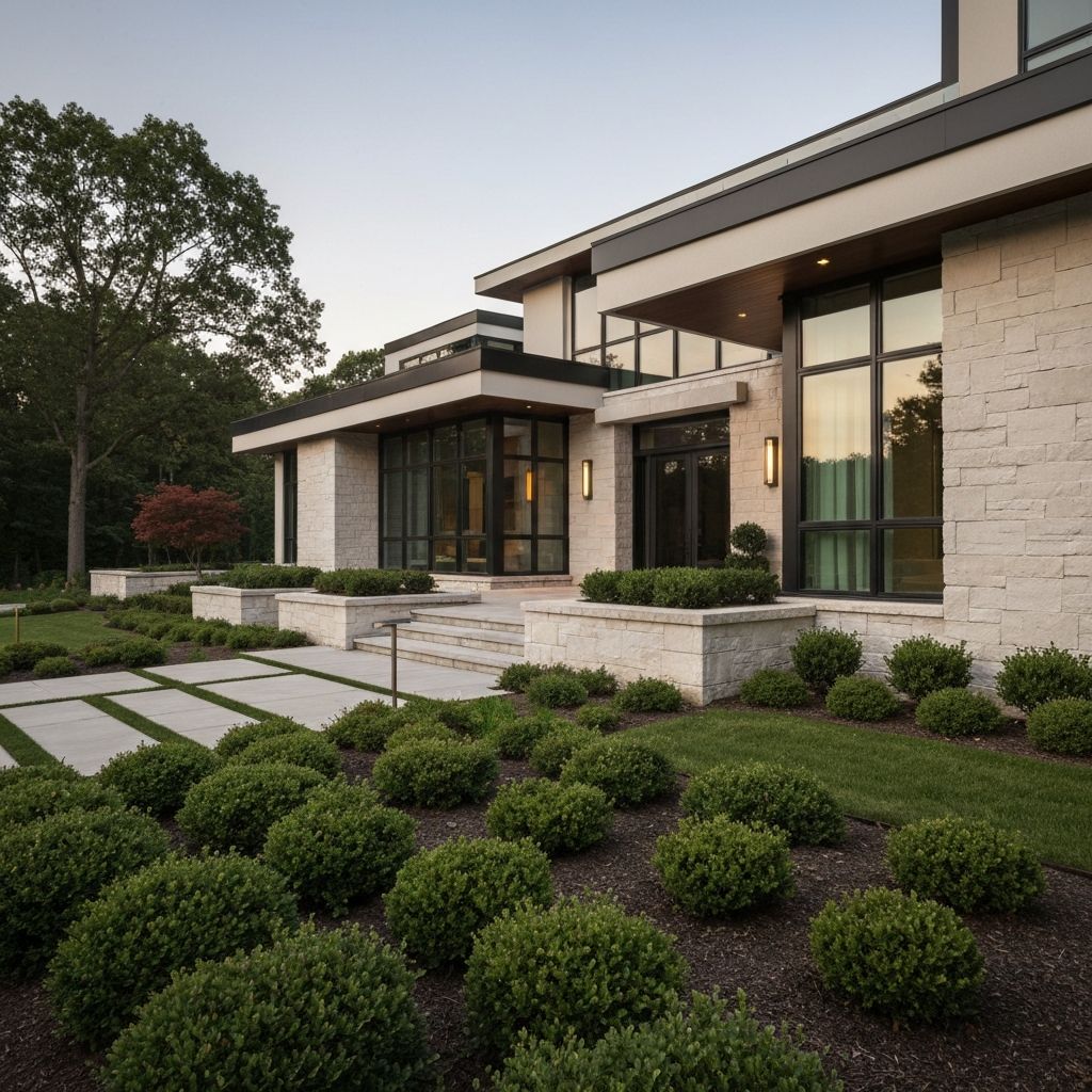Luxury home exterior